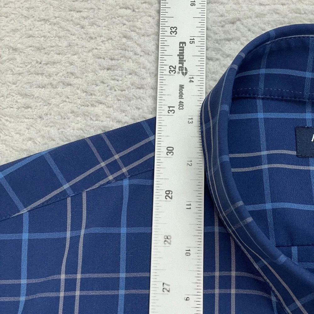 Mizzen Main Leeward‎ Shirt Men's Size 2XL Performance Button Down